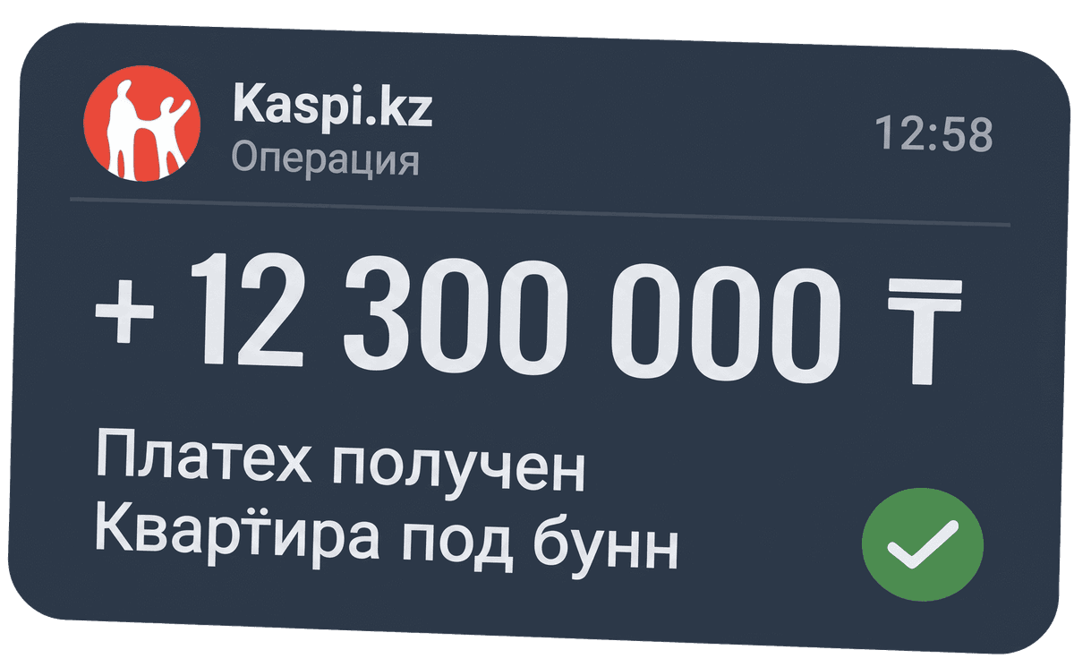 Kaspi Receipt 12.3M