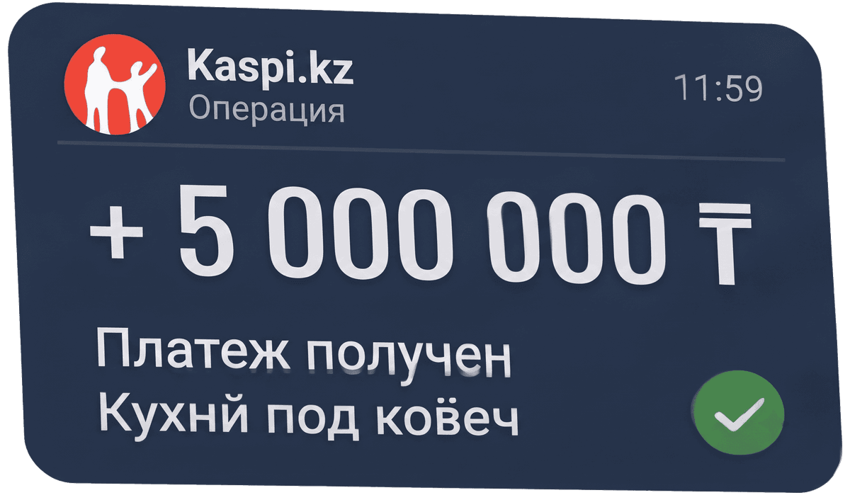 Kaspi Receipt 5M